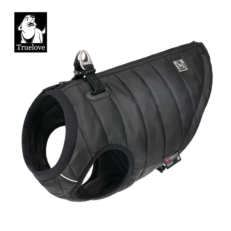 TrueLove Winter Dog Coat with Harness TLG2171 - Thinsulate Insulated 2-in-1 Jacket